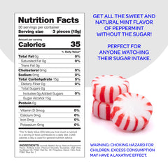 Closeup of FUNTASTY Starlight Mints highlighting glossy peppermint candies for a quick palate refresh.
