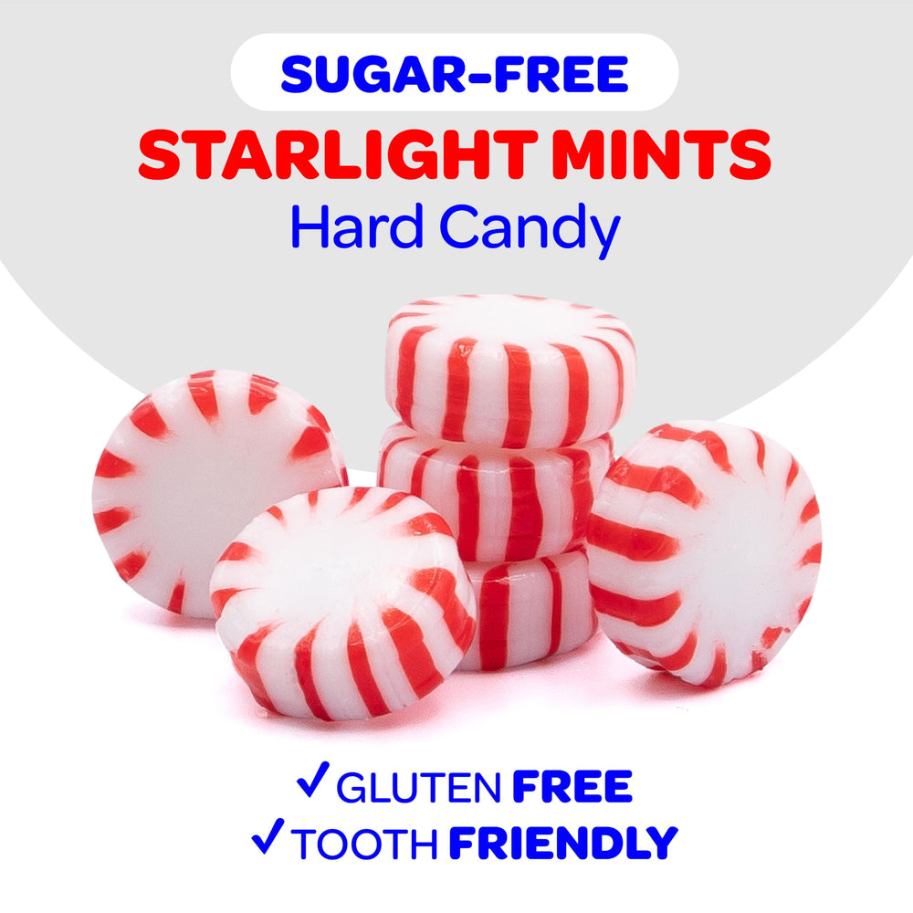 1-pound pack of FUNTASTY Starlight Mints emphasizing bulk value for families and gatherings.
