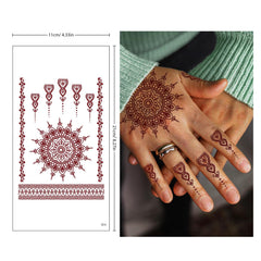 FUNTATTOO waterproof finish keeps tattoos vibrant through activities.