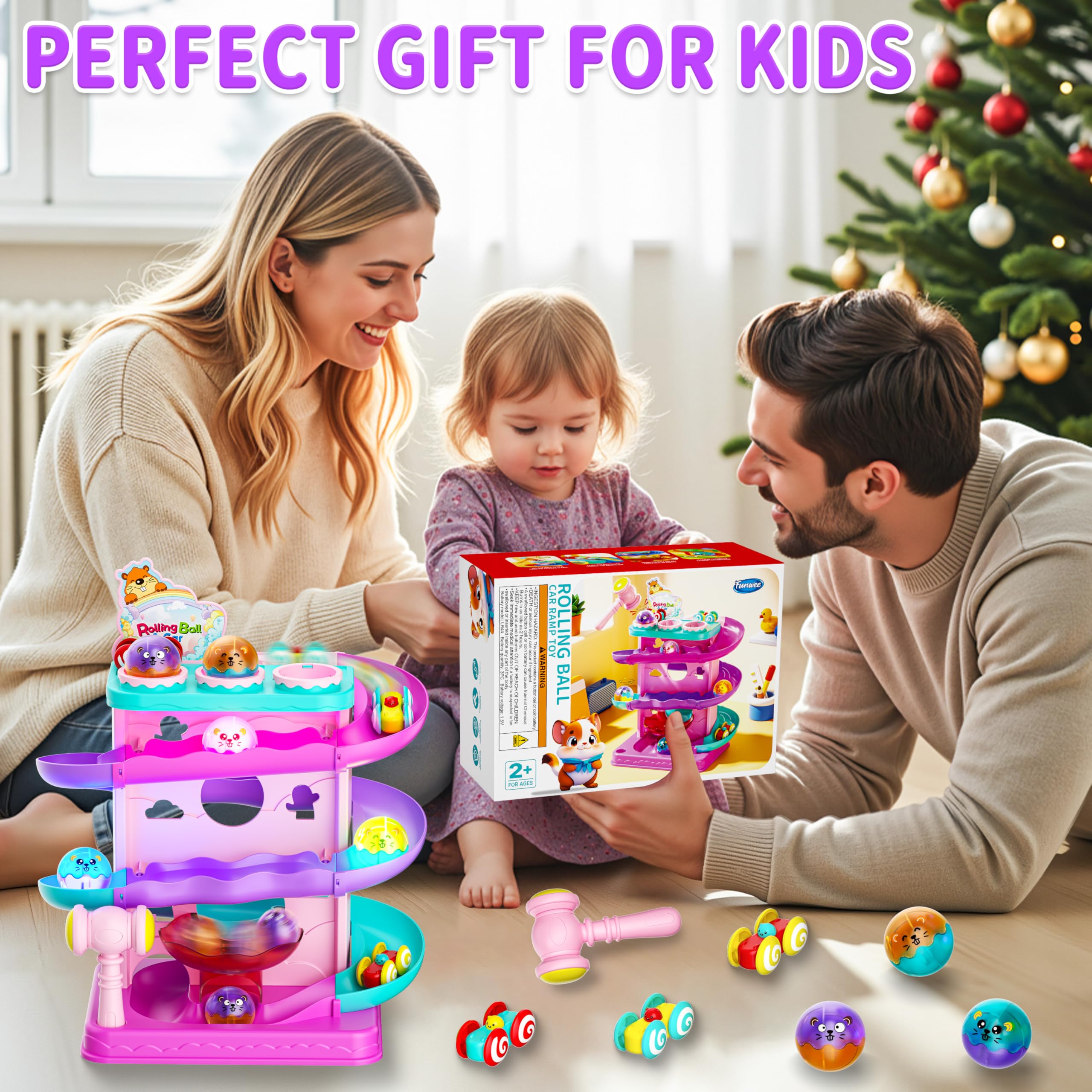 Funwee durable-abs-material image highlights sturdy construction for toddlers