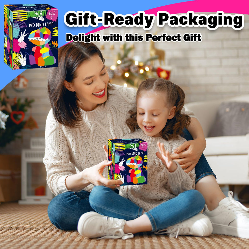 FUNZBO dinosaur craft kit makes a unique gift for art-loving kids and teens