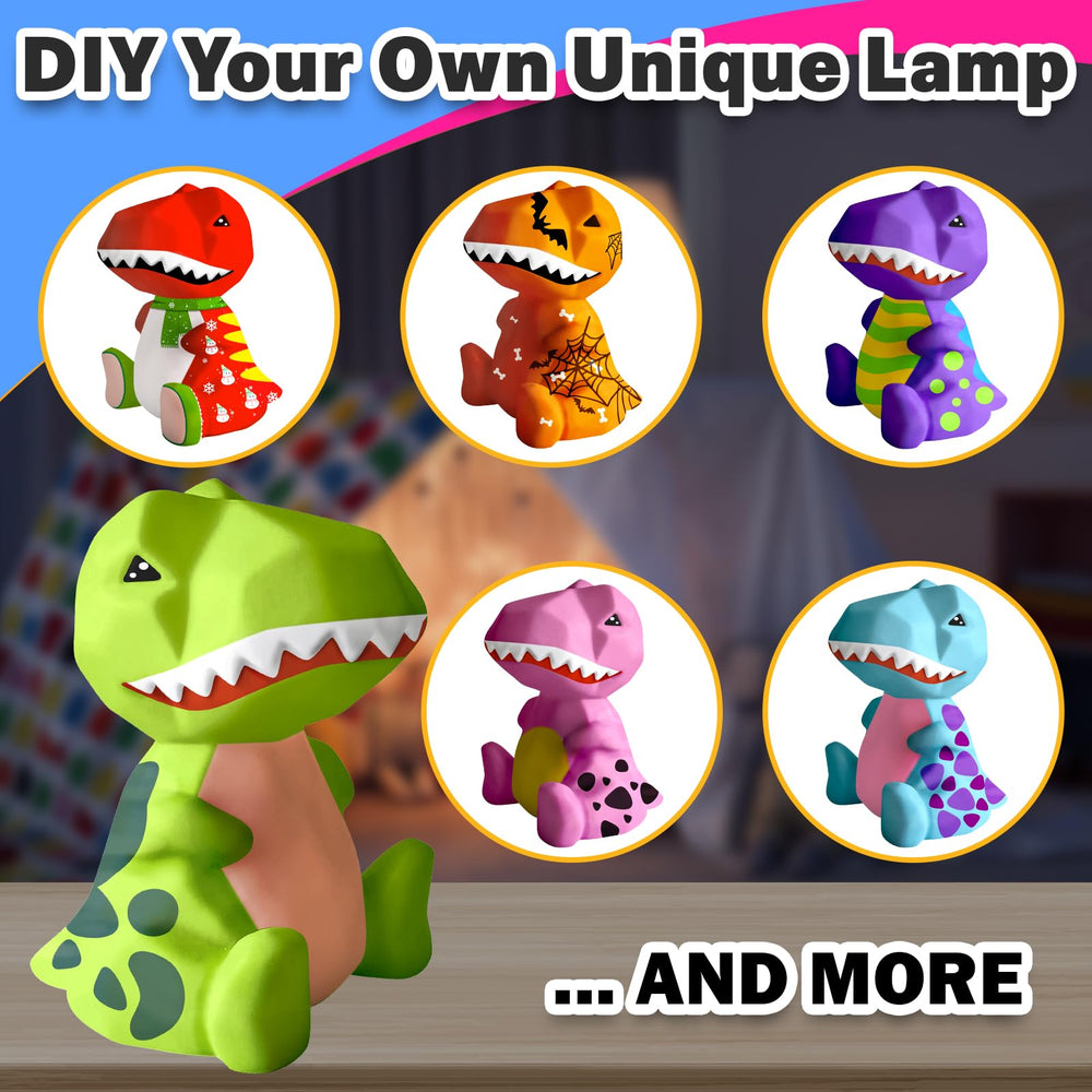 FUNZBO dinosaur lamp kit arrives in gift-ready packaging for special occasions