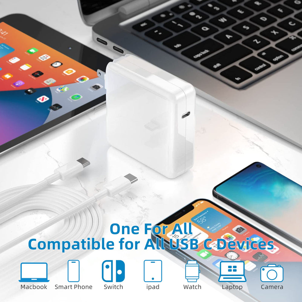 Furgor 118W USB-C charger with 6.6 ft cable extended reach