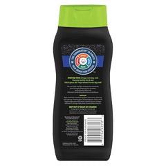 FURminator shampoo packaging highlights paraben-free and dye-free formula for safe grooming.