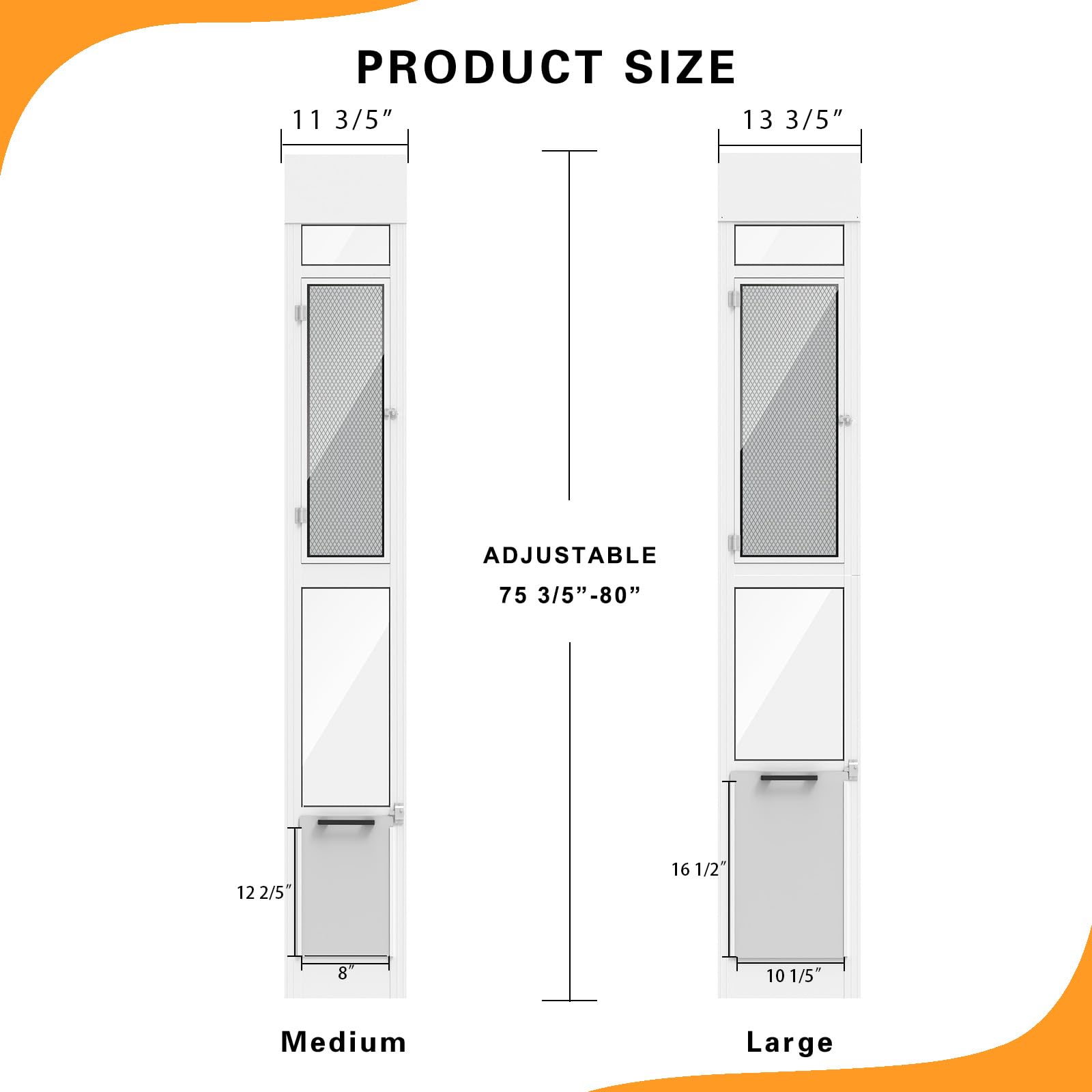 FurrFinesse screen design promotes airflow for a cooler indoor environment