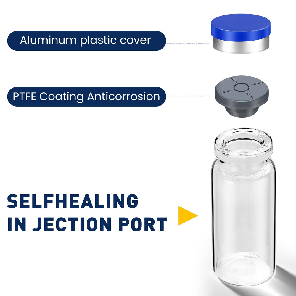 FURWEY borosilicate-glass vial offers temperature resilience and visibility.