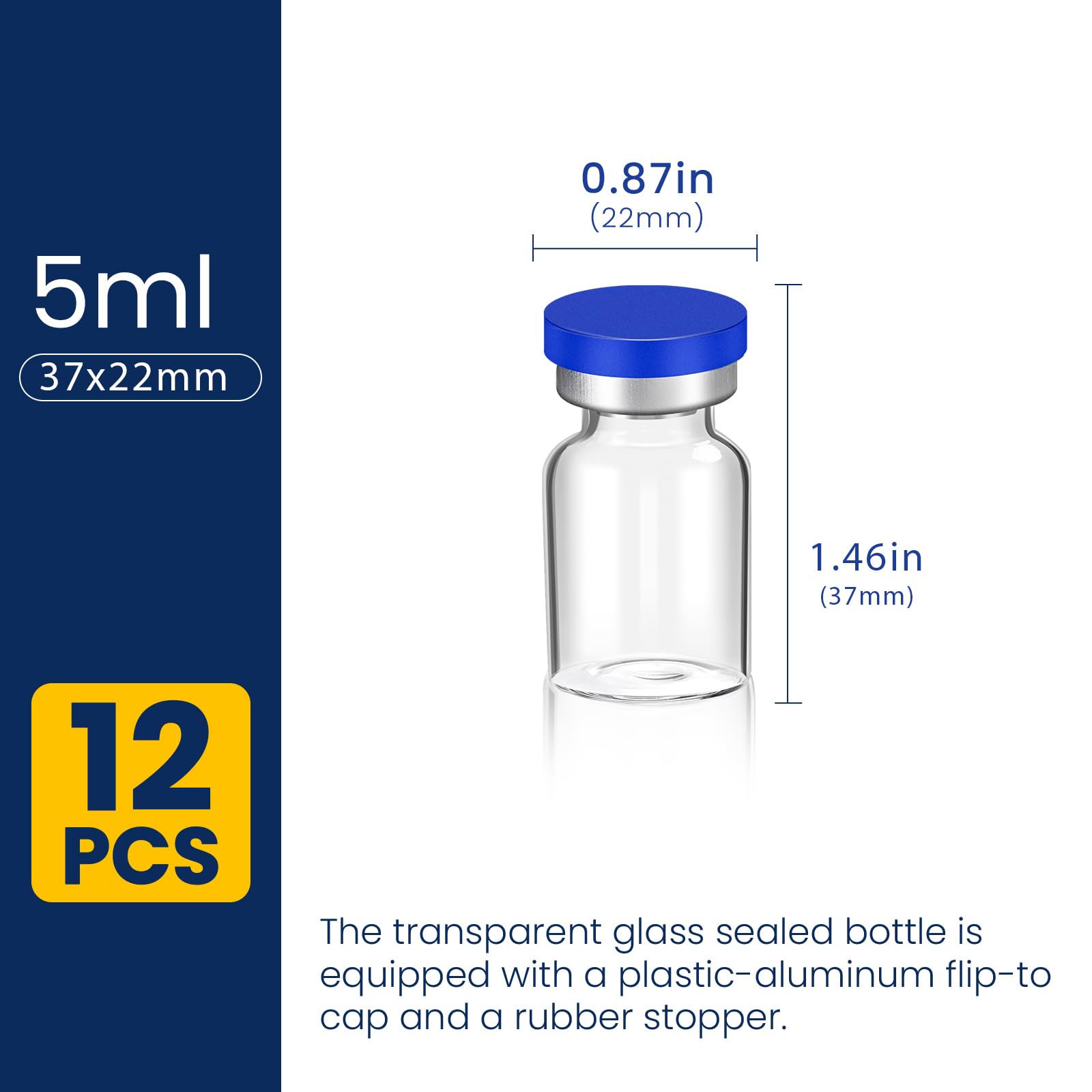 FURWEY sterile vial showing aluminum sealed cap for secure containment