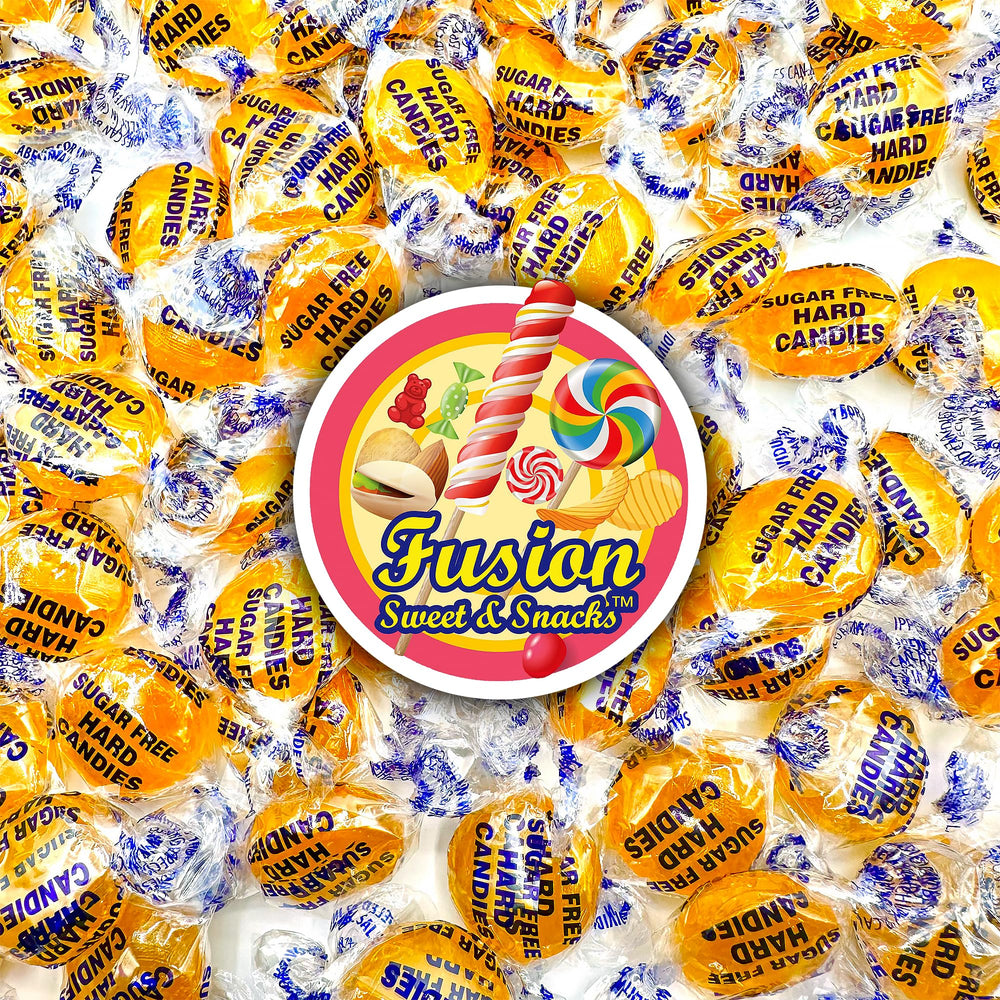 Office desk-friendly sugar-free butterscotch candy suitable for breaks.