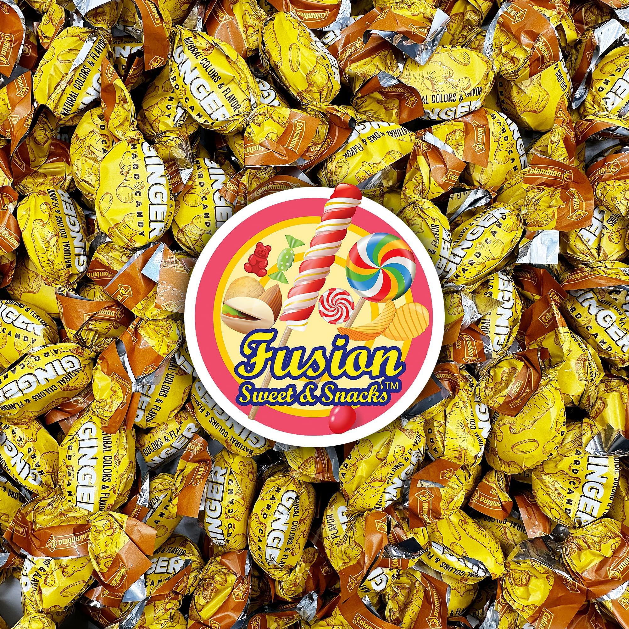 Fusion Sweets Ginger Candy about 180 pieces offers generous supply