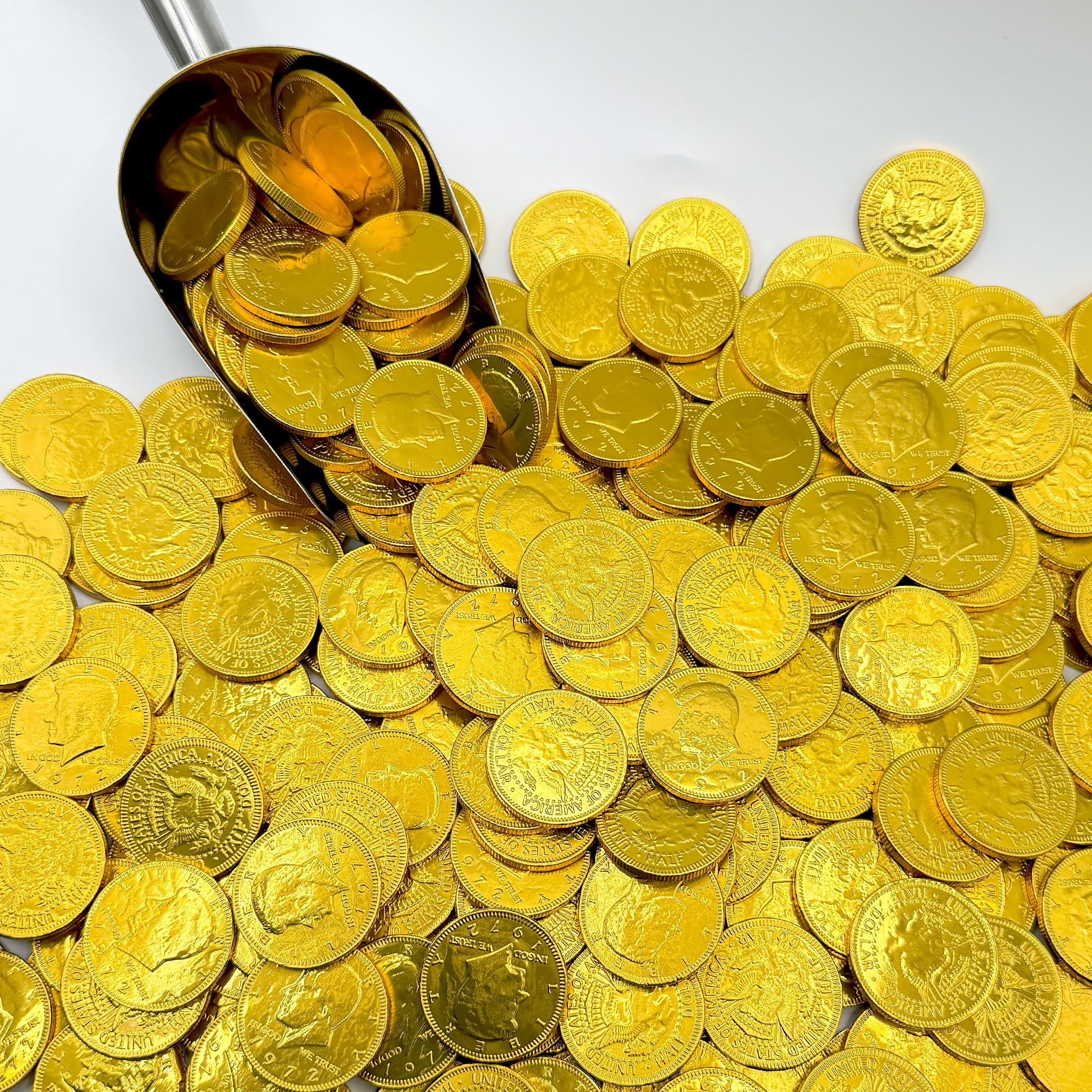 Fusion Sweets kosher non-gmo gold coins for festive celebrations