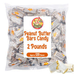 Fusion Sweets Peanut Butter Bars sealed for freshness preserves flavor