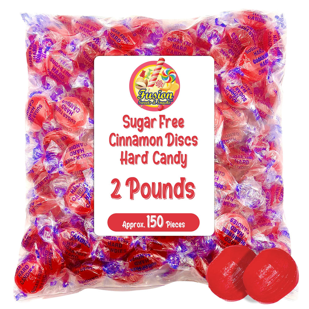 Fusion Sweets Arcor sugar-free cinnamon bulk bag with 2lb capacity perfect for sharing