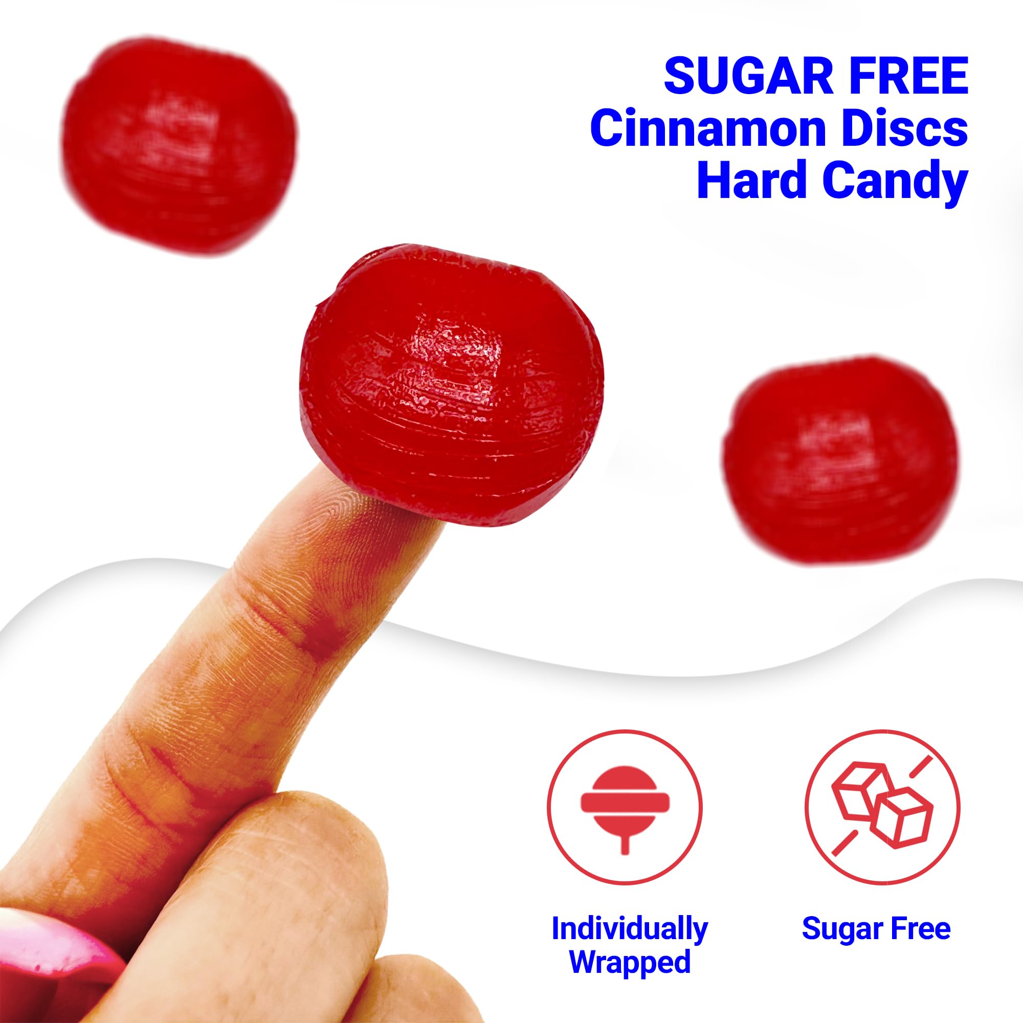Fusion Sweets Arcor sugar free cinnamon candy heat sealed bag preserves flavor