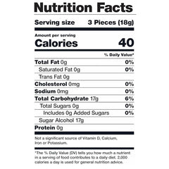 Fusion Sweets Sugar-Free Lemon Drops sealed bulk bag preserves tart lemon flavor.