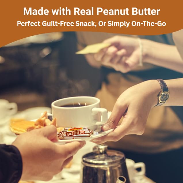 Fusion Sweets Sugar Free Peanut Butter Bars make party favors shine.