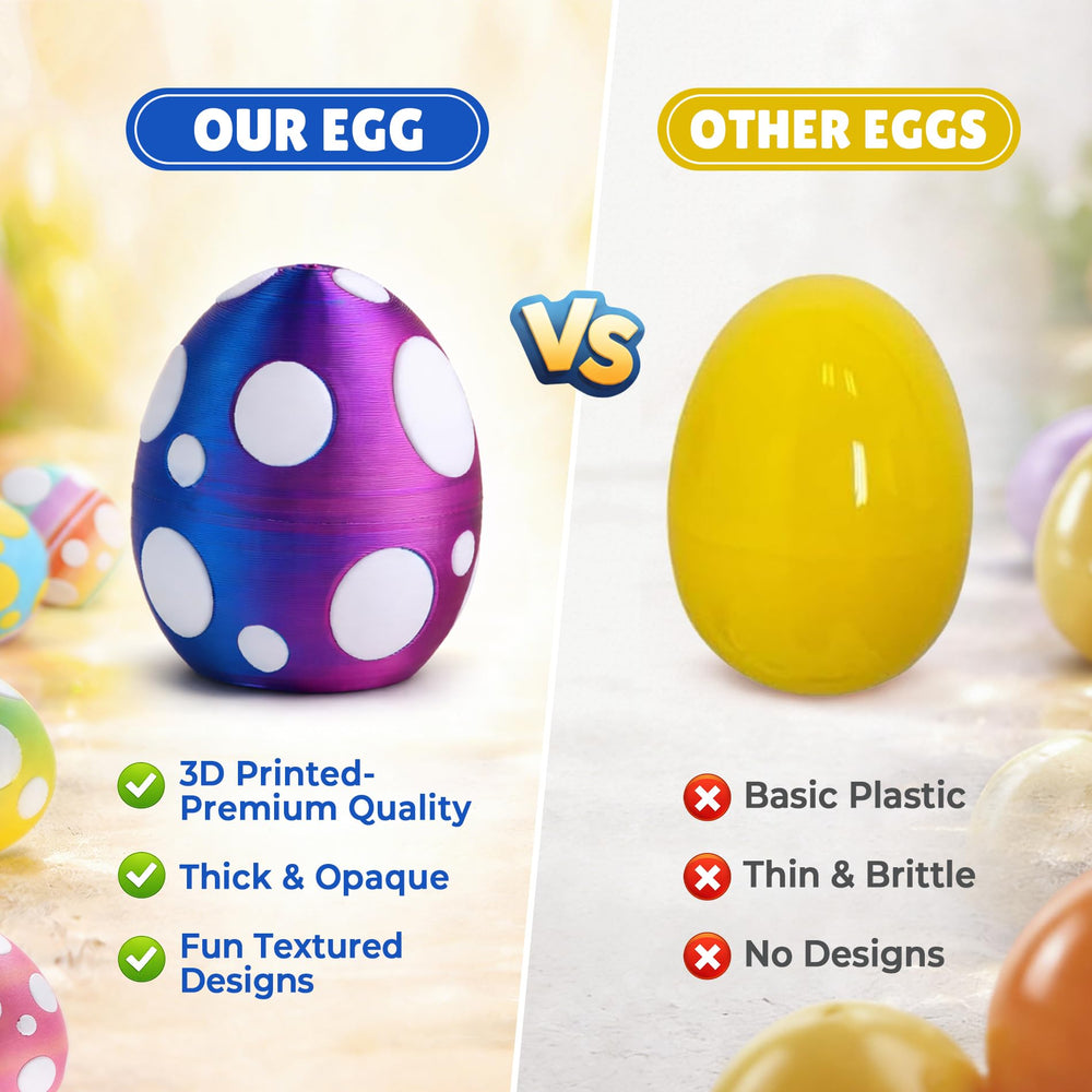 fustuq vibrant speckled egg stands out in baskets