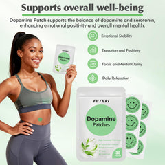 FUTHRI dopamine patch vegan formula with mucuna and 5-HTP