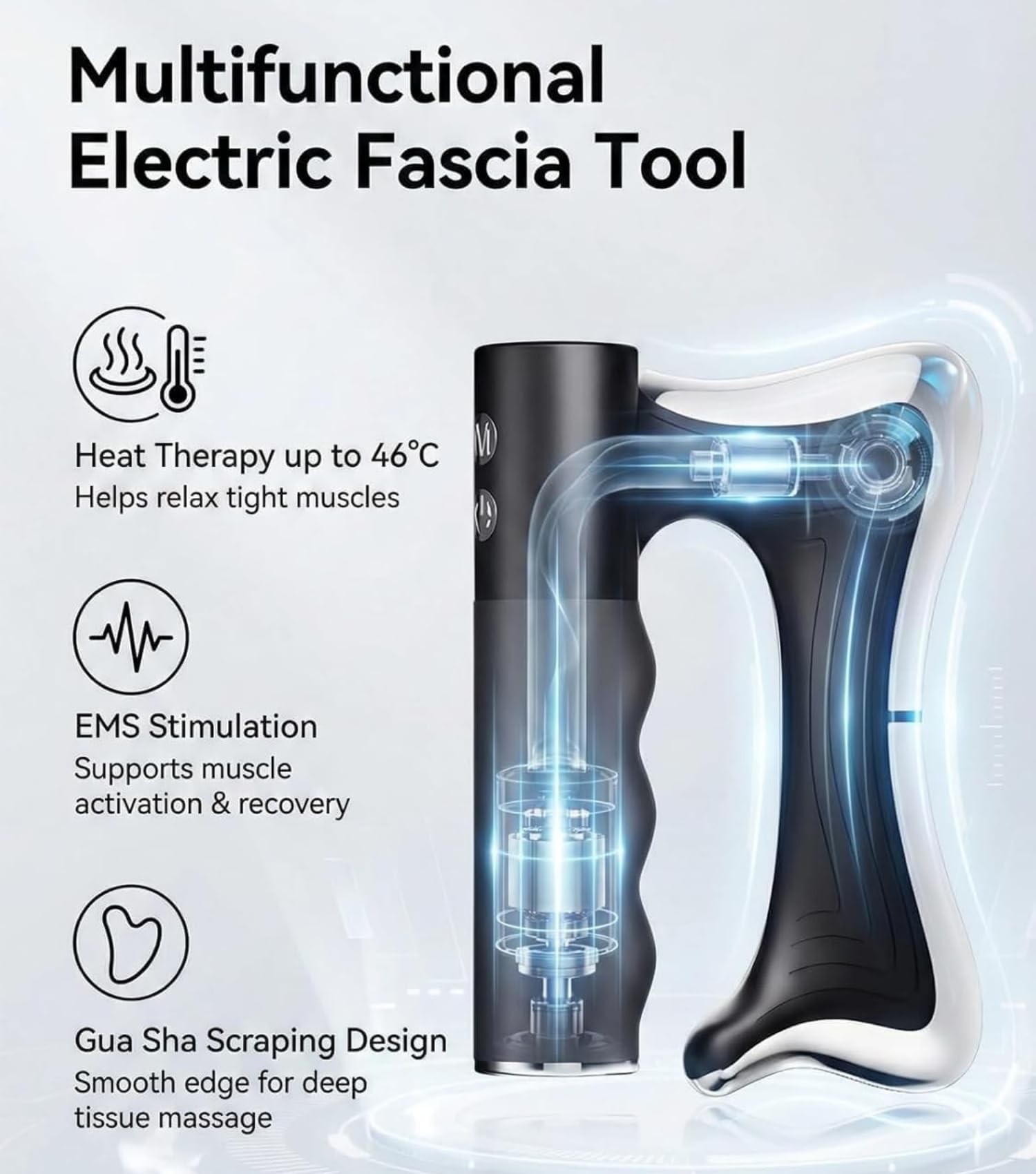 Futsuak Sculptor control panel highlights user-friendly settings across three intensity levels