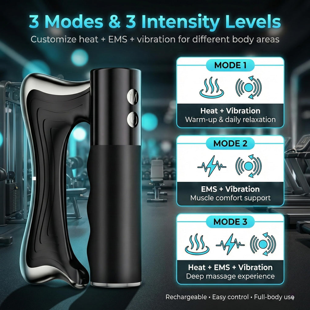 Futsuak Sculptor handheld use demonstrates convenient arm massage