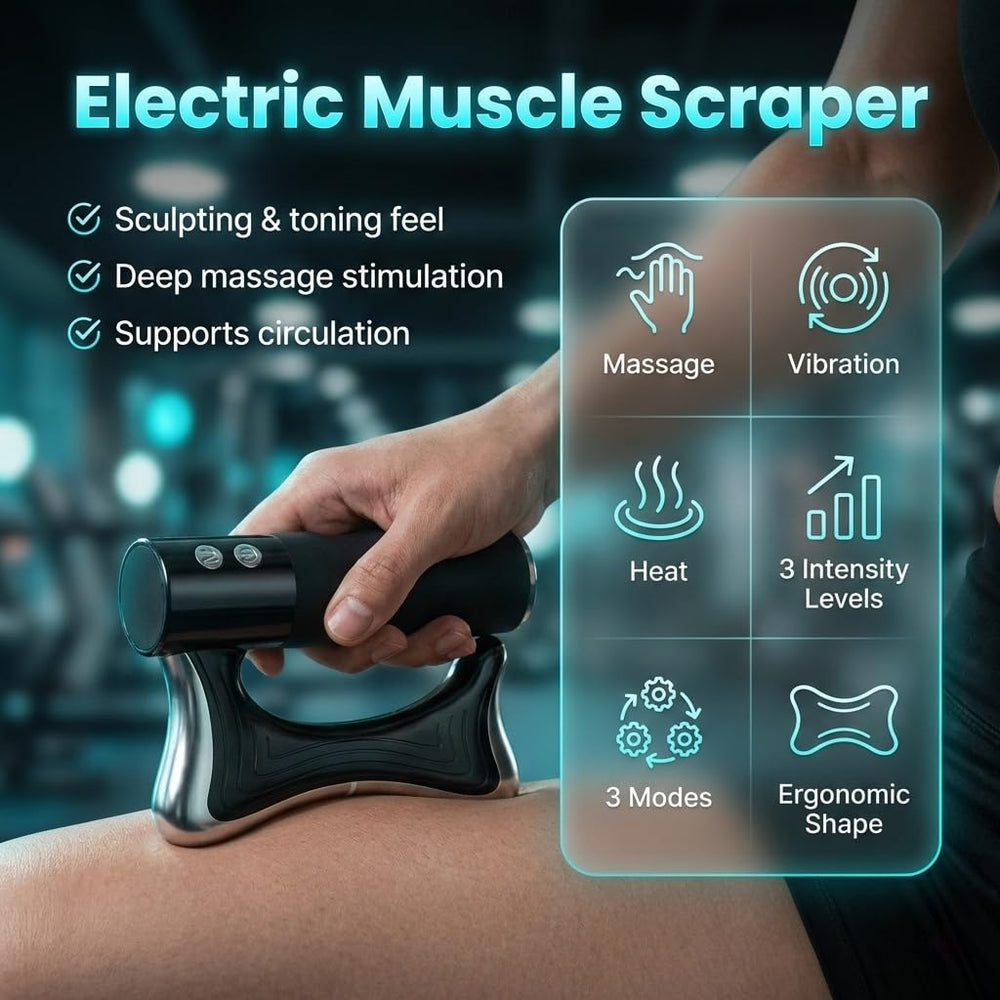 Futsuak Sculptor heat-EMS therapy highlights heat and EMS for targeted relief