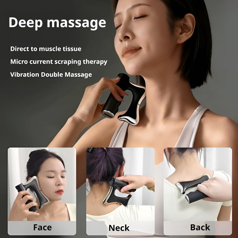 Futsuak Sculptor massage action shows fascia therapy for muscle comfort