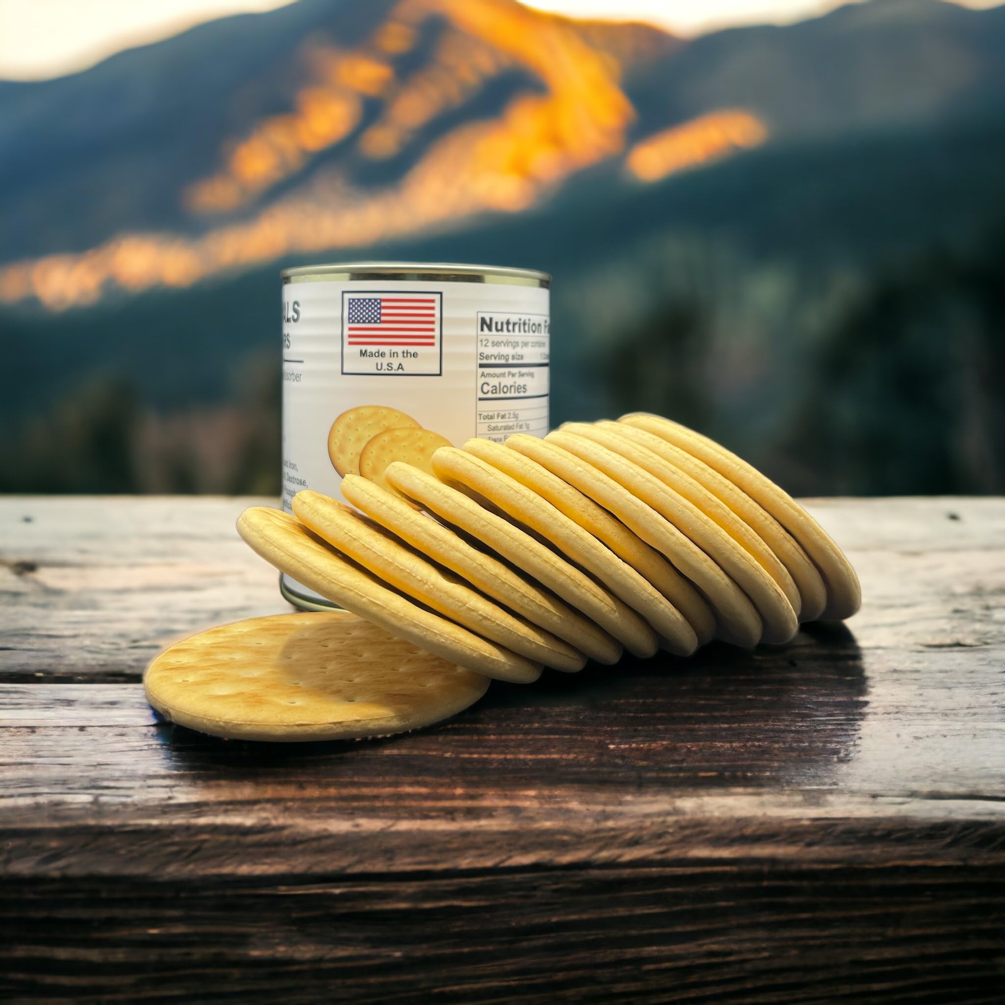 Bug-out bag setup demonstrates compact storage for emergency rations