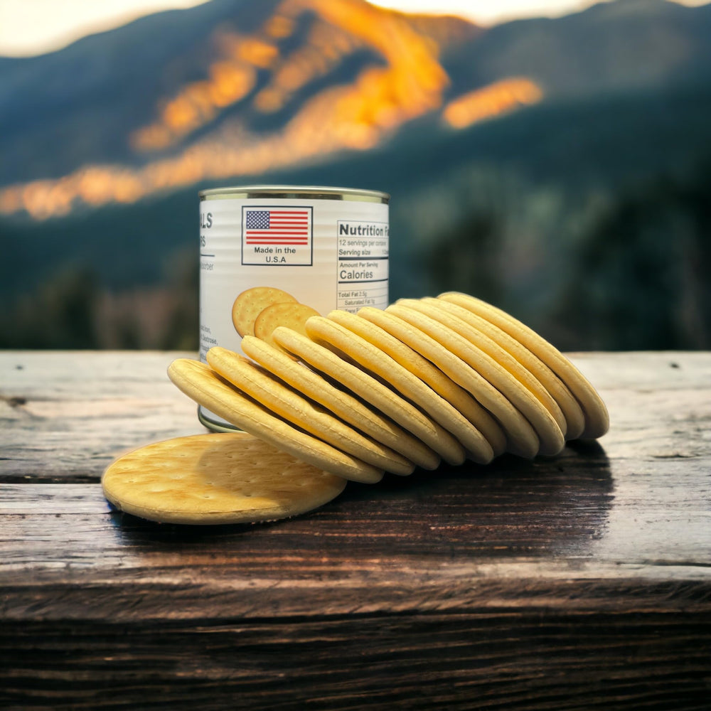 Bug-out bag setup demonstrates compact storage for emergency rations