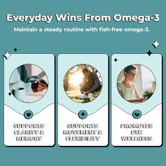 Future Kind Omega-3 500 mg algal oil per softgel visual.