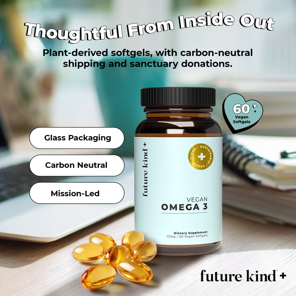 Future Kind USA-made omega-3 with third-party testing quality.
