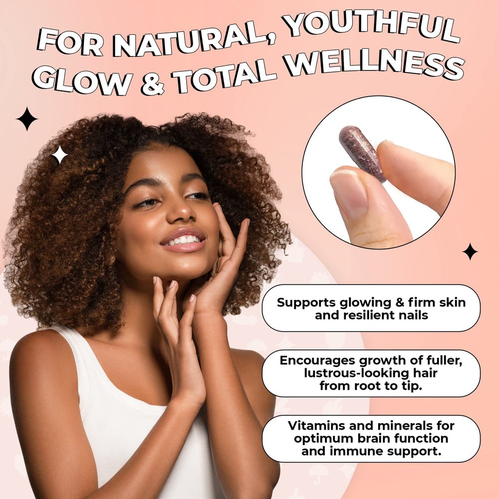 Future Kind vegan collagen capsules close-up emphasizing easy-to-swallow form.