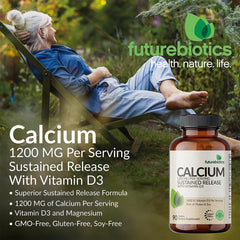 Futurebiotics non-GMO, gluten- and soy-free formula highlighted on packaging.