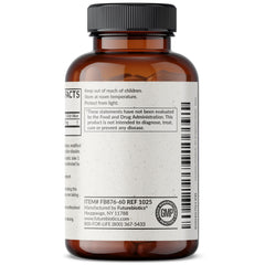 Futurebiotics Rhodiola Rosea capsules on a desk emphasize focus