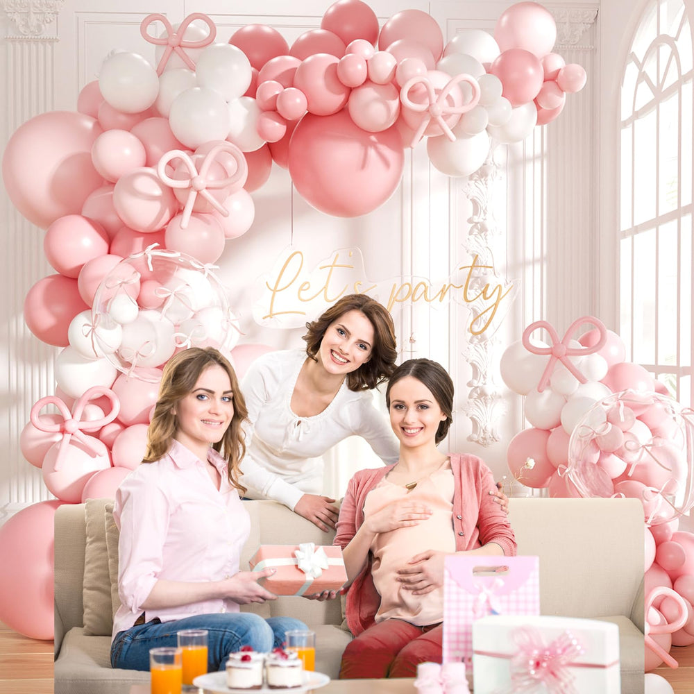 Futureferry Coquette Theme Decor Kit for party arch setup