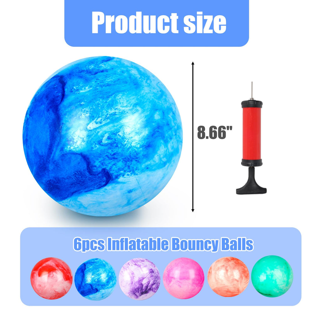 FuturePLUSX 8.7-inch kickball with pump for quick inflation