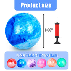 FuturePLUSX 8.7-inch kickball with pump for quick inflation