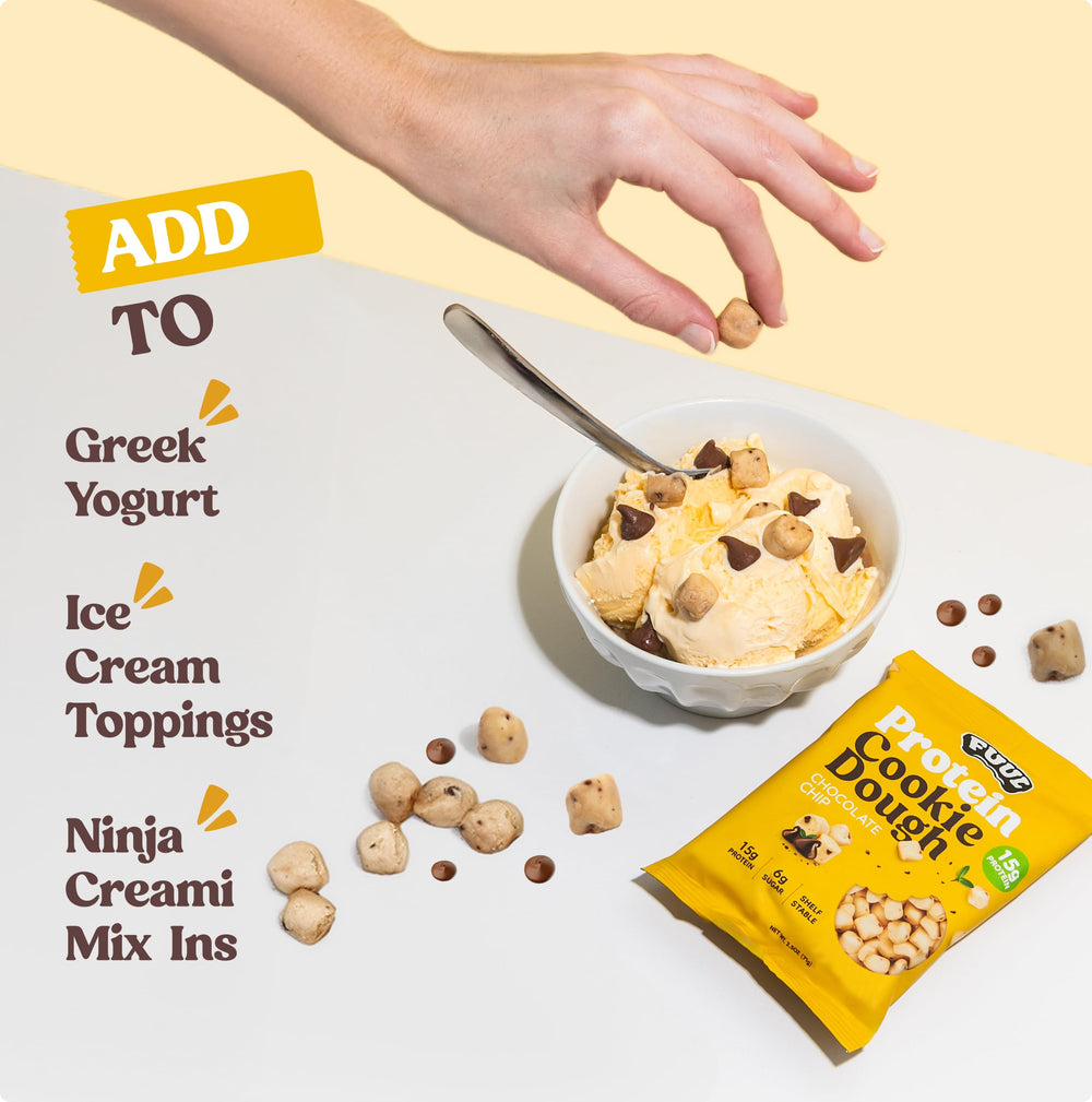 FUUL Birthday Cake flavor sprinkles option for festive family-friendly snacking.