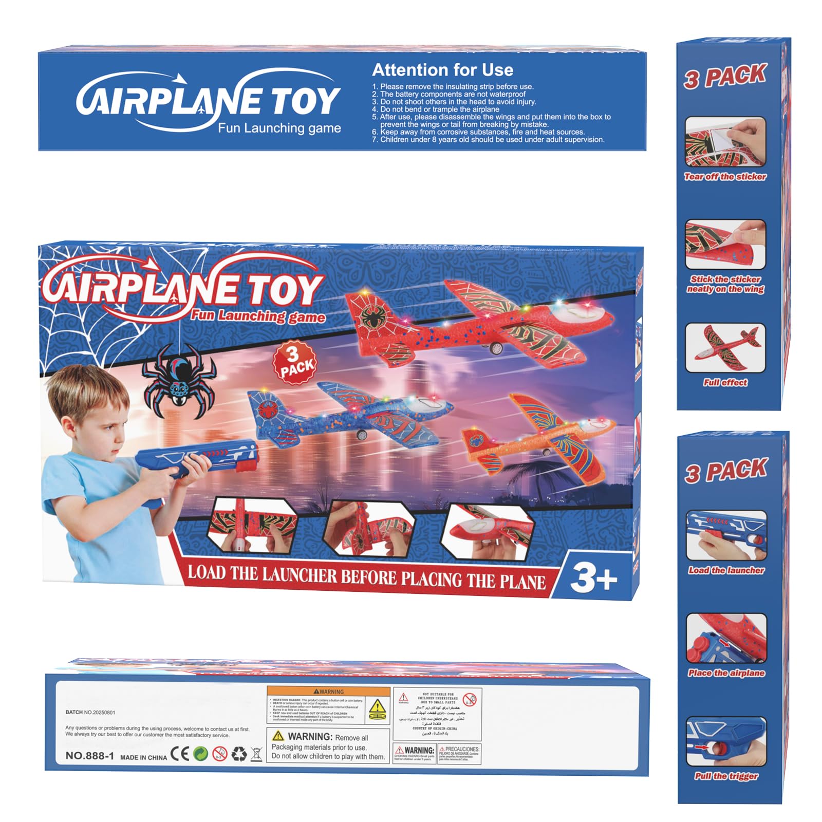 Perfect birthday gift for kids who love airplanes and outdoor play
