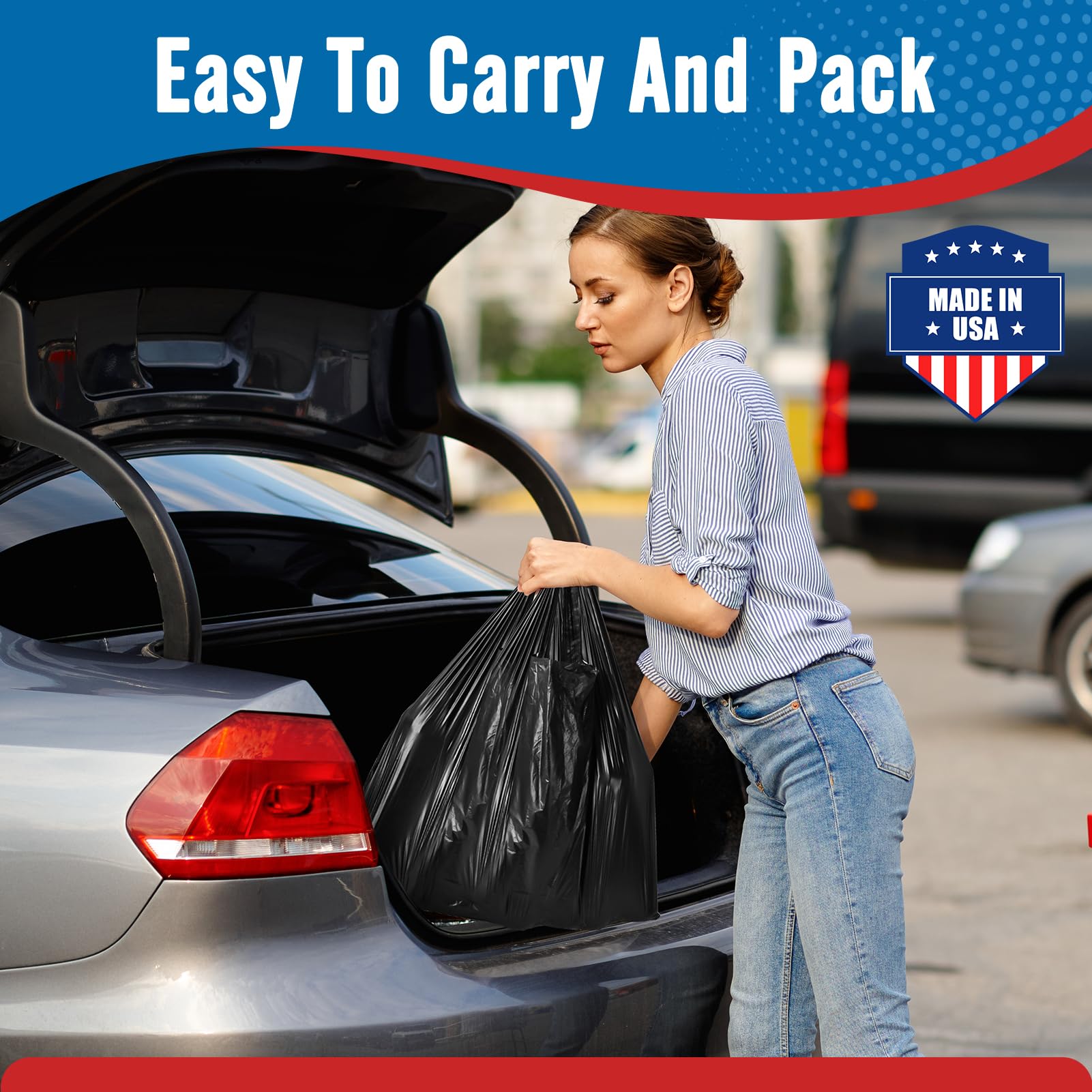 Fuxury bulk-pack bags for small businesses and boutiques
