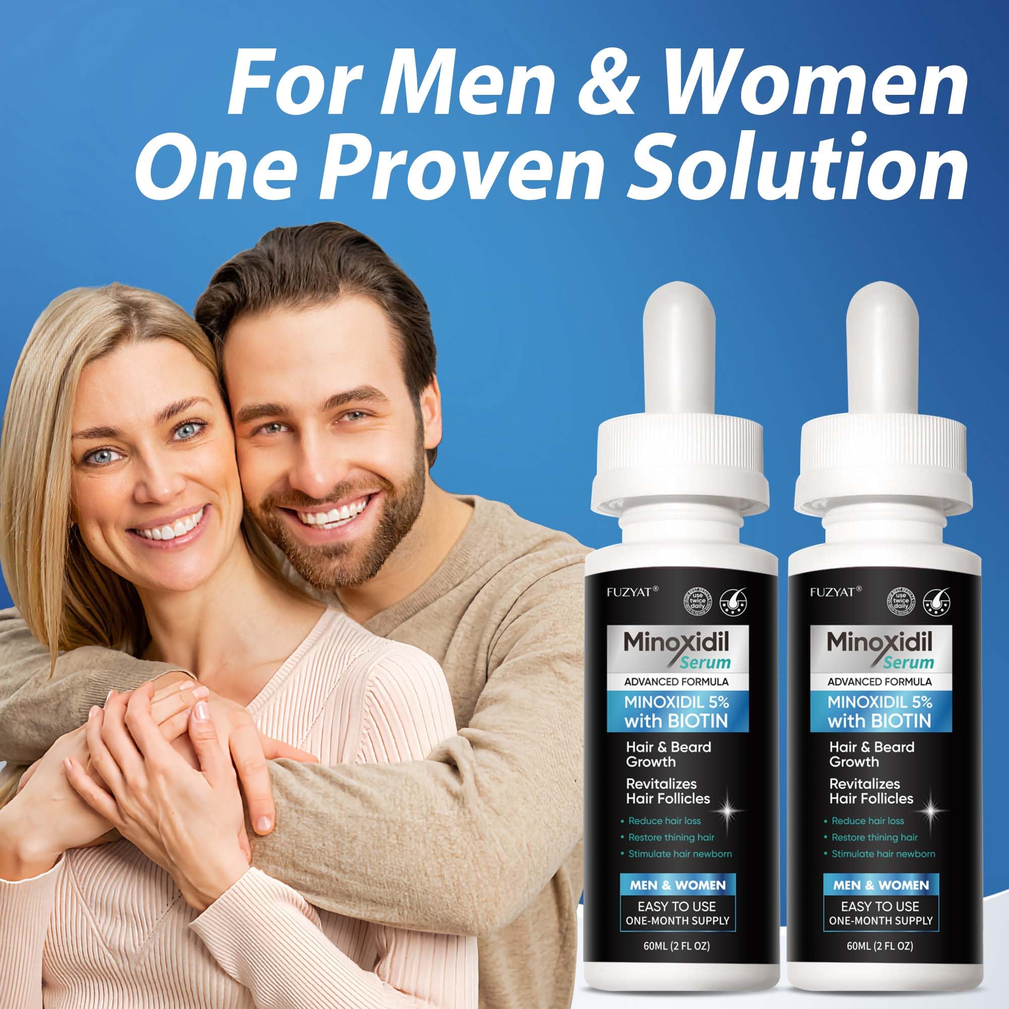 FUZYAT Hydrolyzed collagen bottle emphasizes elasticity and hydration for hair