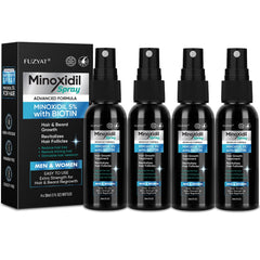 Fuzyat Minoxidil five-percent spray bottle for thinning hair, easy daily use