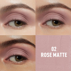FV rose matte eyeshadow stick built-in blending brush for on-the-go blending