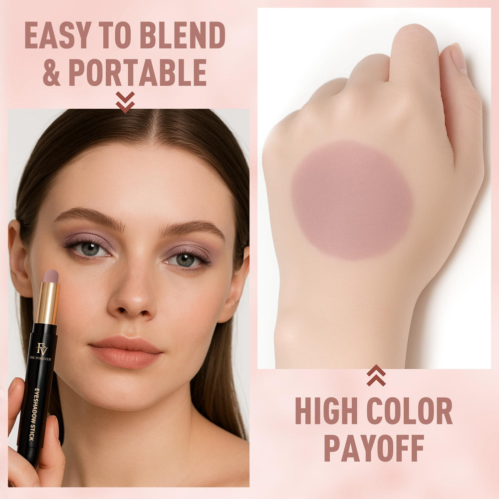 FV rose matte eyeshadow stick transfer-resistant makeup stays put