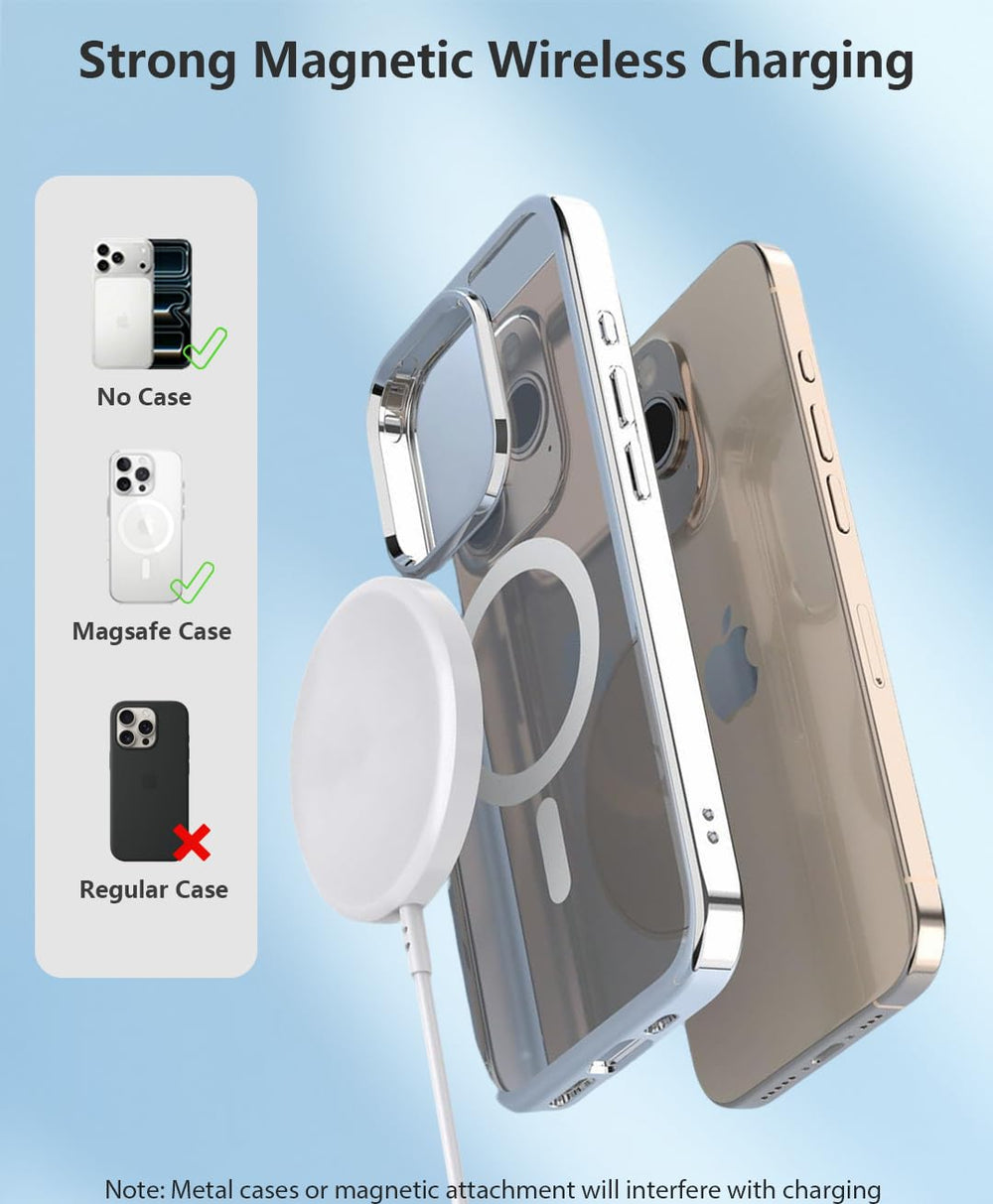 Slim, ultra-thin FWSTIS charger resting on a bedside table