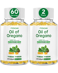 FYENCAM Oil of Oregano with Black Seed Oil bottle for immune support