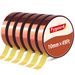 Fyguard heat-resistant tape roll for high-temperature masking and bonding