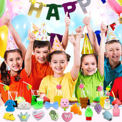 fyjous fruit-design squishies for imaginative play and color recognition
