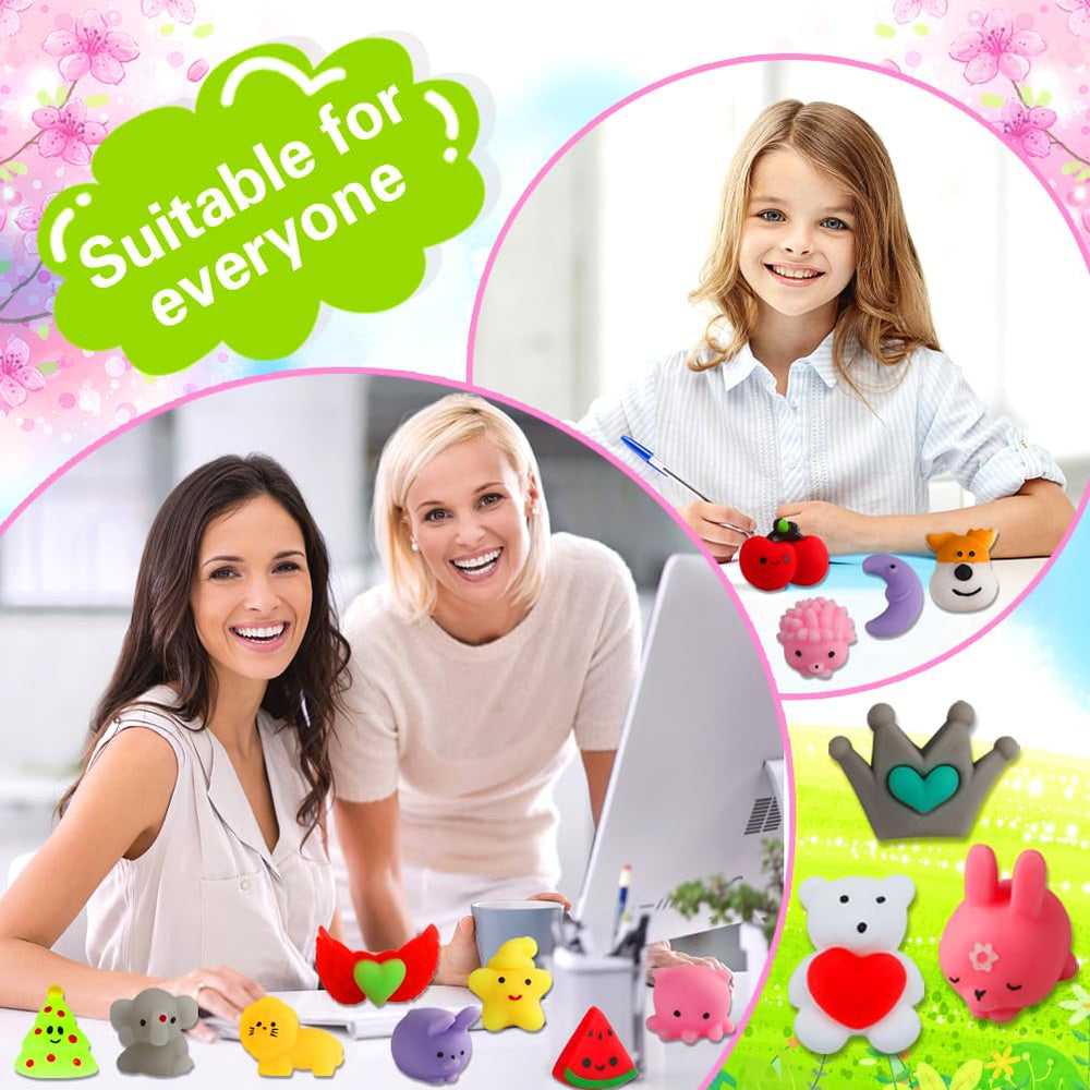 fyjous individually-wrapped squishies convenient for sharing and party favors