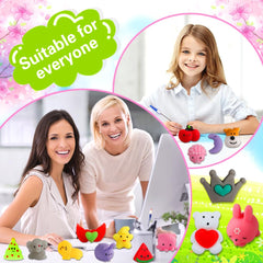 fyjous individually-wrapped squishies convenient for sharing and party favors
