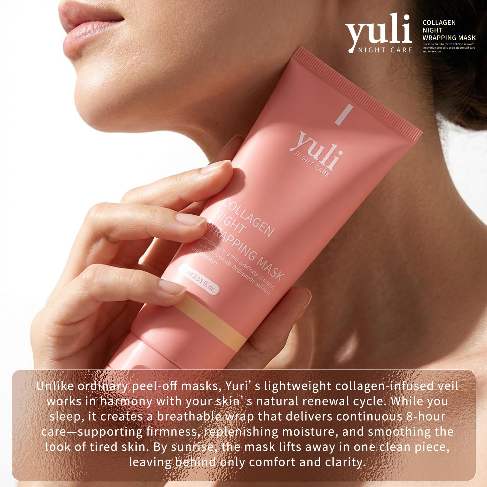 FYRKOA YULI night routine glow highlights overnight skin support