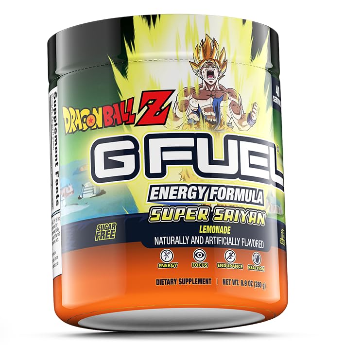 G Fuel Dragon Ball Z vitamin antioxidant blend supports daily wellness